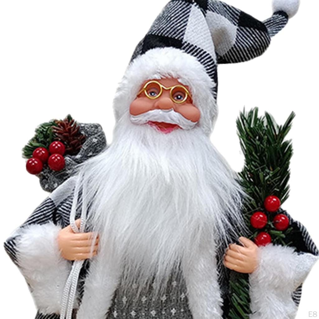Christmas Santa Decoration Multipurpose Party Favors Gifts Standing Figurines Sculptures for Bedroom