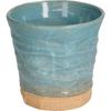 Mino Ware Blue Glaze Shochu Cup Ceramic Tumbler Approximately 270ml Made Japan