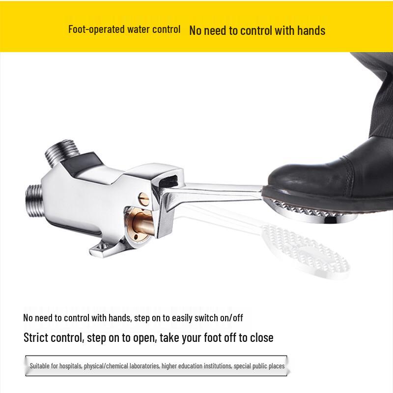 Foot-Pedal Operated Faucet System