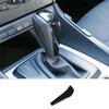 For BMW 1 Series E81 Bright Black 07-11 Car Entral Console Gear Shift Knob Cover