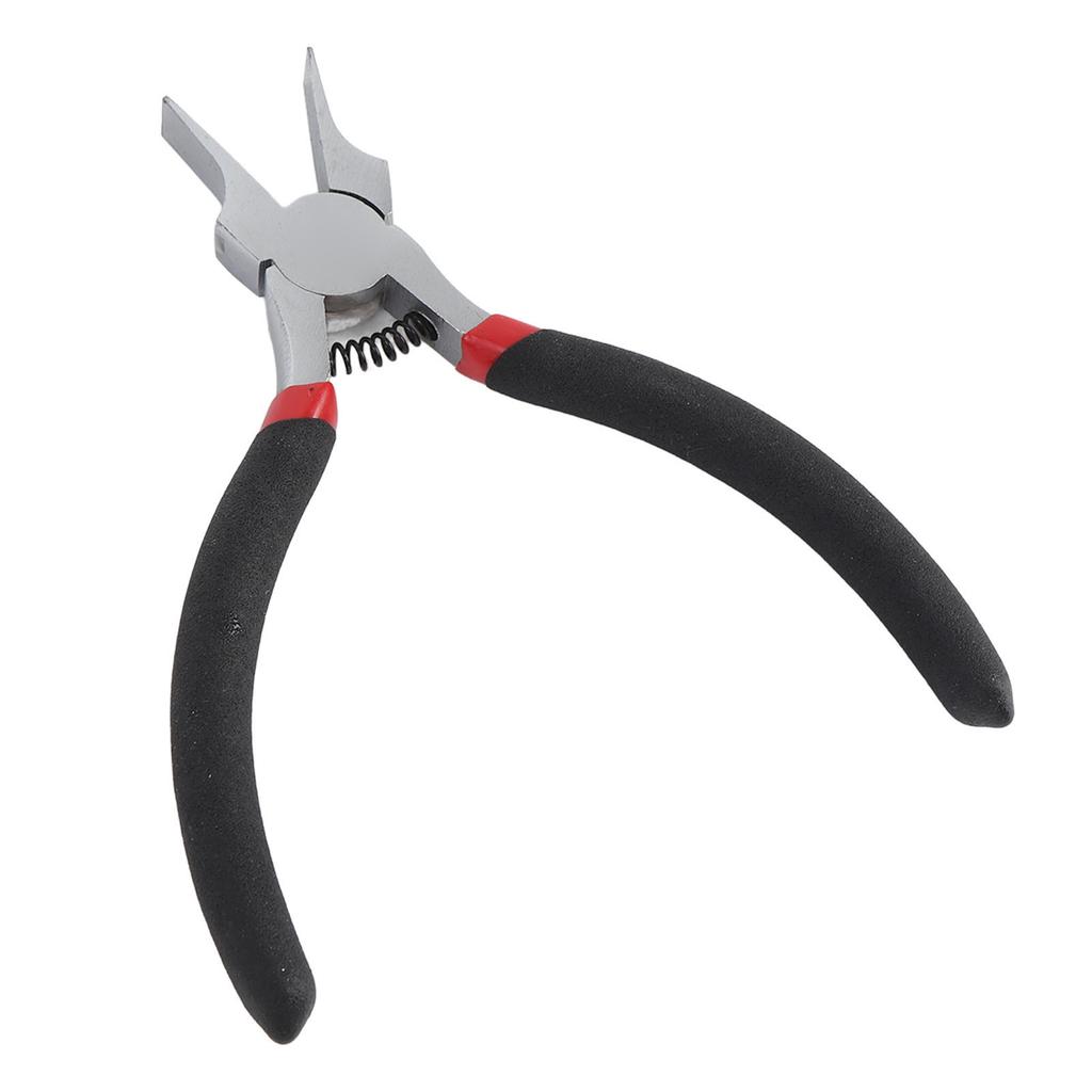 Szerokie płaskie szczypce 5 cali wielofunkcyjne Ni stop żelaza cienkie płaskie szczypce igłowe do biżuterii