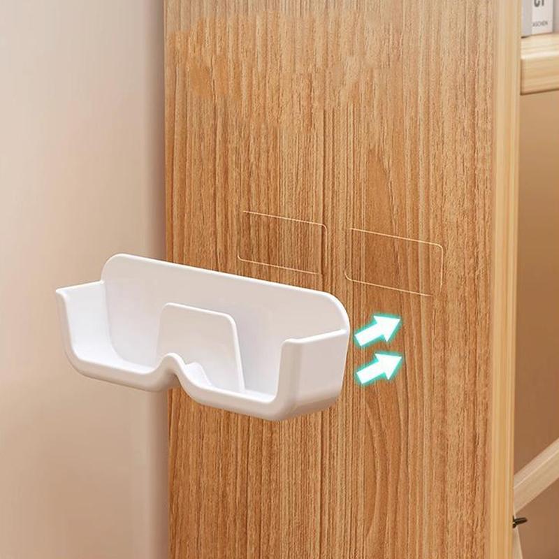 Wall-Mounted Glasses Holder Eyeglasses Storage Box Glasses Display Rack Sunglasses Display Holder Bedside Storage Rack