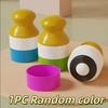 1pc Refillable Sunscreen Dispenser & Roller Applicator Twistup Container Leak-Proof Dual Compartment Design for Travel Daily Use