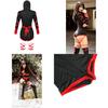 Stylish Women Ninja Cosplay Jumpsuit For Halloween Costume And Party Wear
