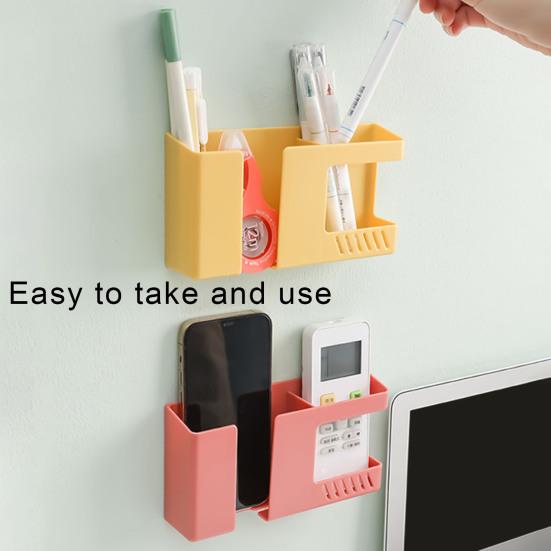 Support de télécommande mural, Anti-poussière, ABS, gain de place, boîtier de télécommande pour la maison