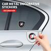 1/2pcs 3D Metal Shield Emblem Car Window Body Side Badge Stickers For Buick Envision Excelle GT LaCrosse Royaum Envista GL8 GL6