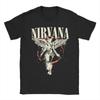 Nirvana Rock Band Classic Album Poster Graphic Print Cotton Tshirt Streetwear Hip Hop Fashion Tee Men Women Loose Oversized Top