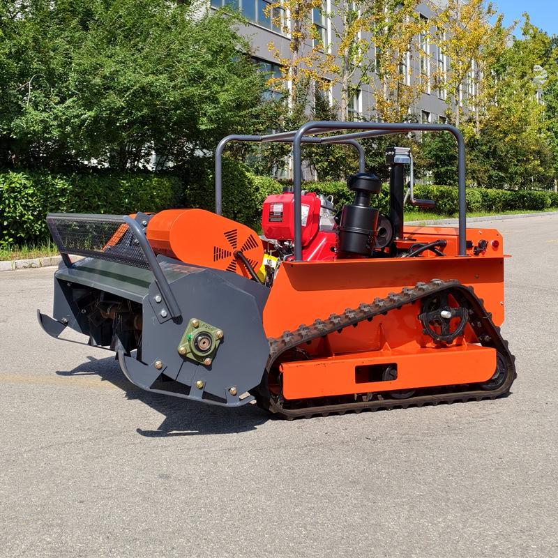 Indonesian Diesel Crawler High-Power Intelligent Orchard Mower