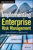 The Implementing Enterprise Risk Management : From Methods To Applications Book
