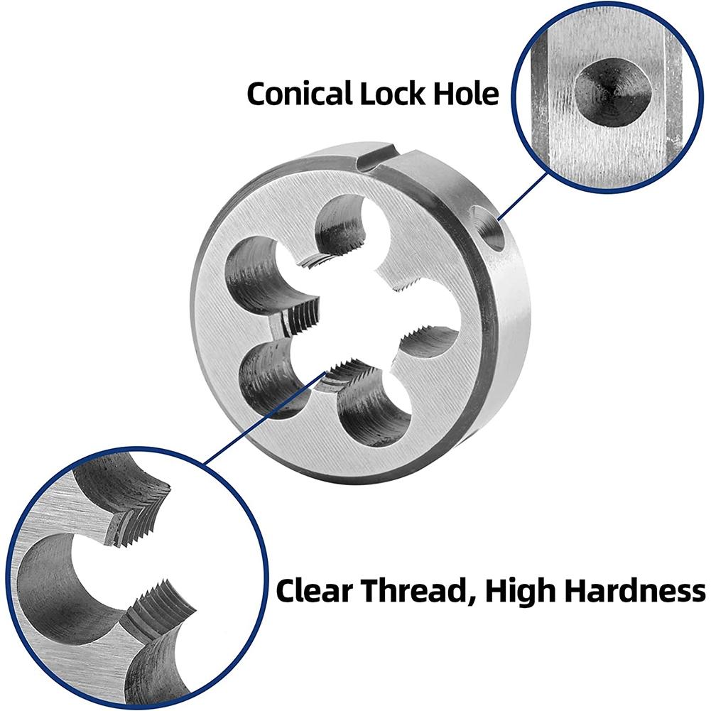 

1/2-20 UNF Tap High Speed Steel Model 1/2-20 UNF Right Hand Round Handle