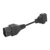 Kabel diagnostyczny skanera ODB2 17-stykowy do 16-stykowego adaptera złącza zamiennego dla Ford Ranger