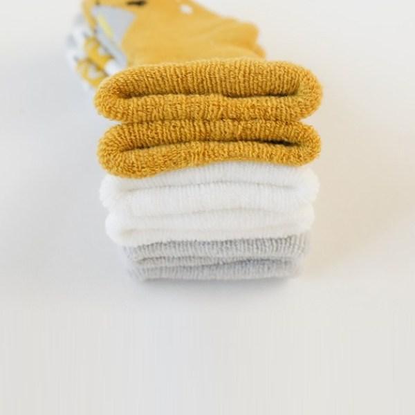 Mom’s Care Knee Socks Baby Socks 3-leg Set, Korean Baby Products