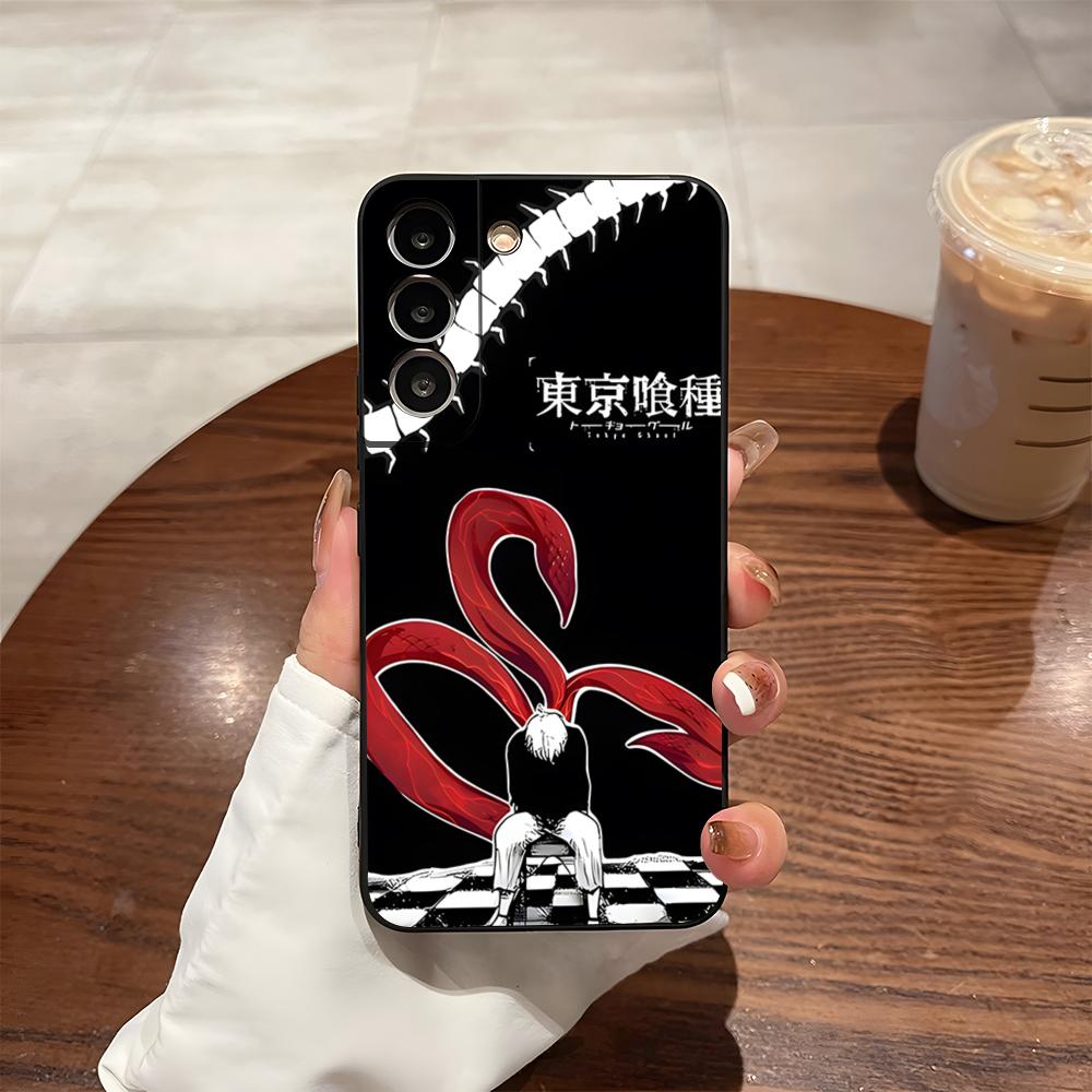Anime Cool Tokyo Ghoul Handyhülle Für Samsung S26 S24 Ultra S25 S23 Fe S22 S20 S21 Plus A54 A34 A53 A16 Rückseite