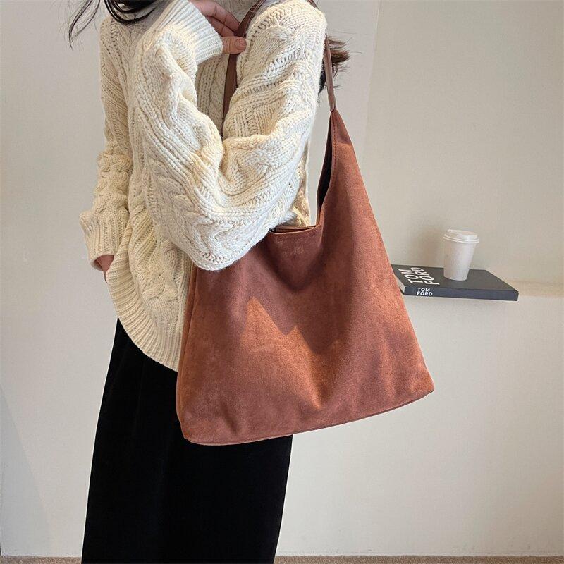 Taška do podpaží, dámská módní velkokapacitní taška přes rameno, ležérní všestranná taška na dojíždění