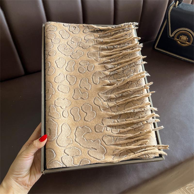 Travel Poncho Warm Cashmere Scarf Women  Luxury Thick Blanket Winter Bufanda Shawl Print New Wraps Pashmina Female Stoles