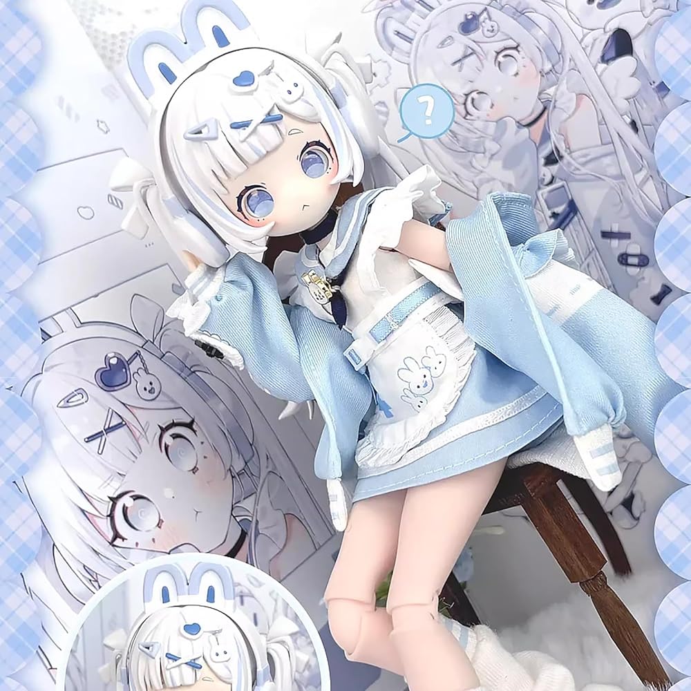 Bahomu Sugary Girls Series MJD Articulated Doll 1/8 Scale 18cm Blind Box Random Girl BJD Figure