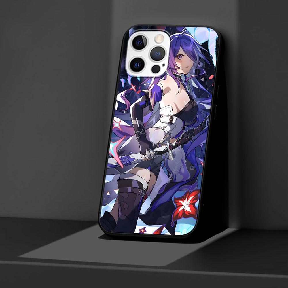 Acheron Honkai Star Rail Case for Apple iPhone 7 SE 2020 11 12 13 14 X XS XR 15 Pro Max Silicone Black Soft Phone Cover