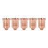 5 Pcs 220990 Nozzle Tip Brass Plasma Cutting Torch Nozzle Tips for PMX 65 85 105 125A Consumables