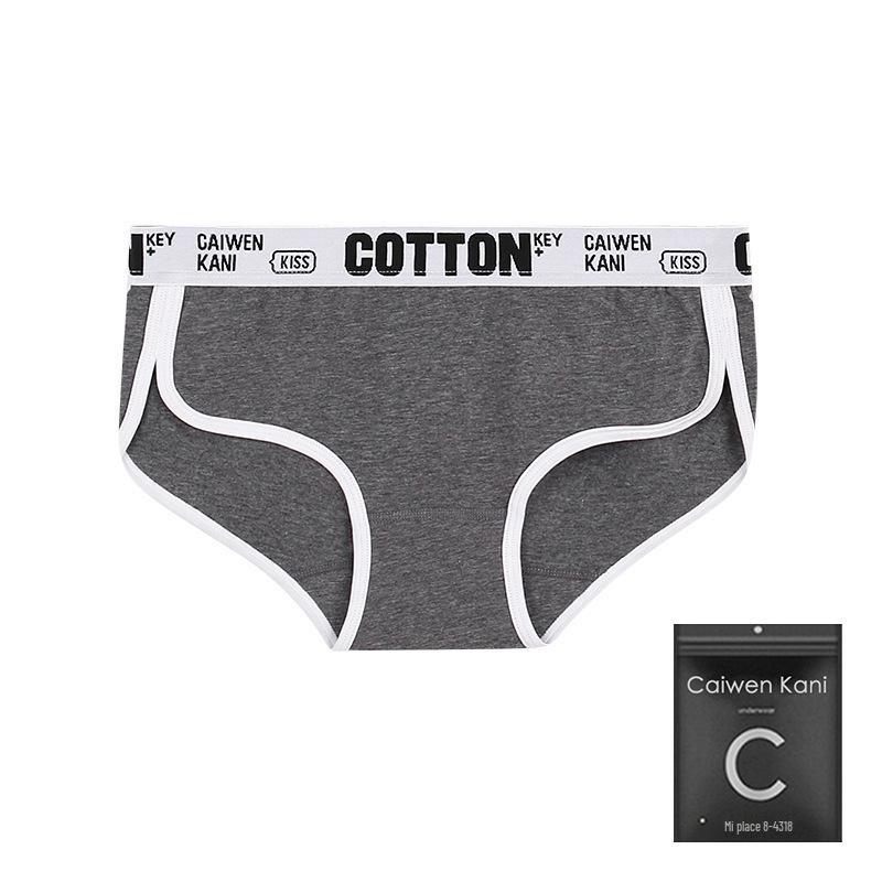 Women's Push-Up Wire-Free Cotton Bra & Triangle Panty Set