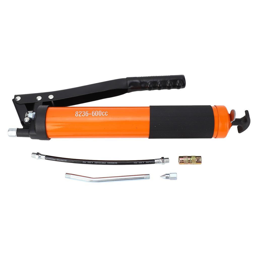 600CC Heavy Duty Lever Action Manual Grease Tool Stable Performance for Automotive Trailers Agricult