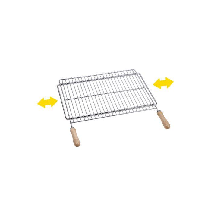 Extendable Barbecue Grill - Zing - 70x40 Cm