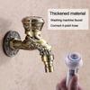 Antique Washing machine faucet Connector metal Mop Pool Cold Tap  Outdoor Garden Wash Basin Tap