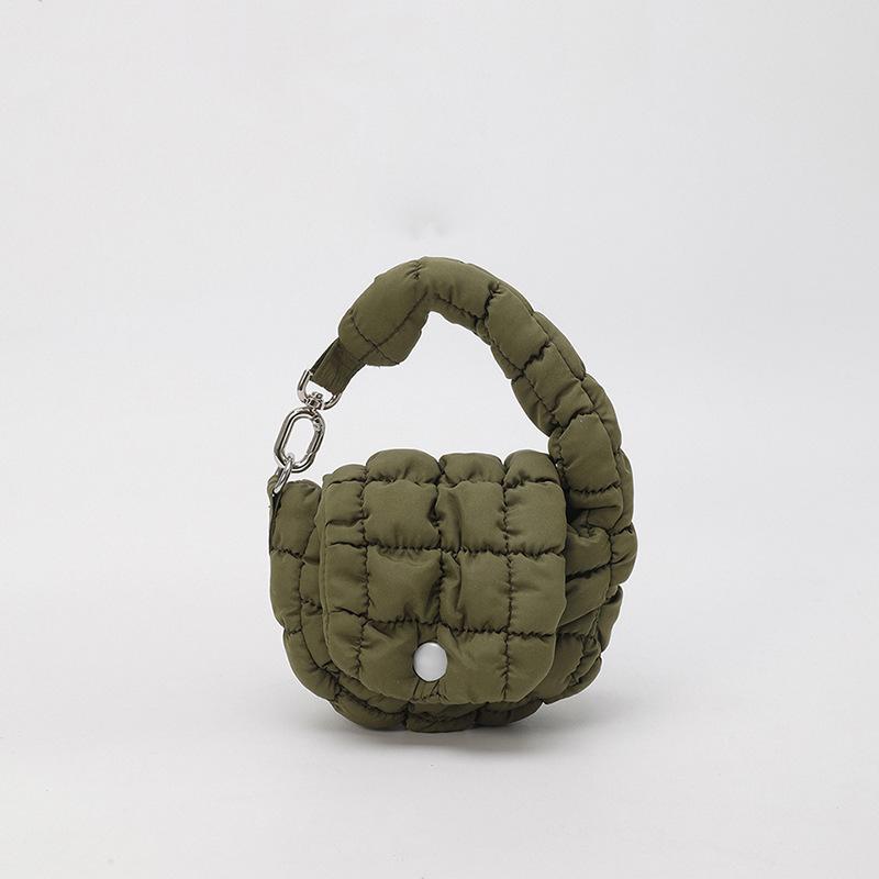 Trendy Pleated Cloud Handbag: Chic, Mini, Versatile Accessory Bag in Fashionable Korean Style