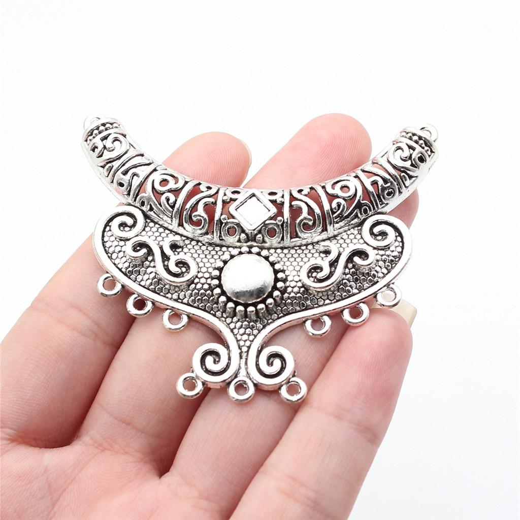 Accessories Parts Curved Necklace Connector Minimalist Jewelry Components QA013