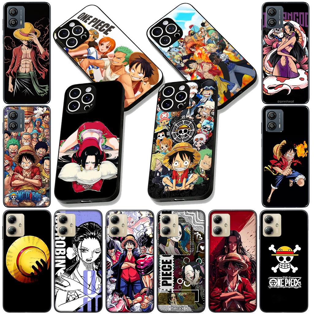 Cover for Motorola Moto G86 G14 G35 G34 G45 G55 G64 G75 G85 G24 G15 G54 G57 Power Phone Case One Luffy Pieces Boa Hancock