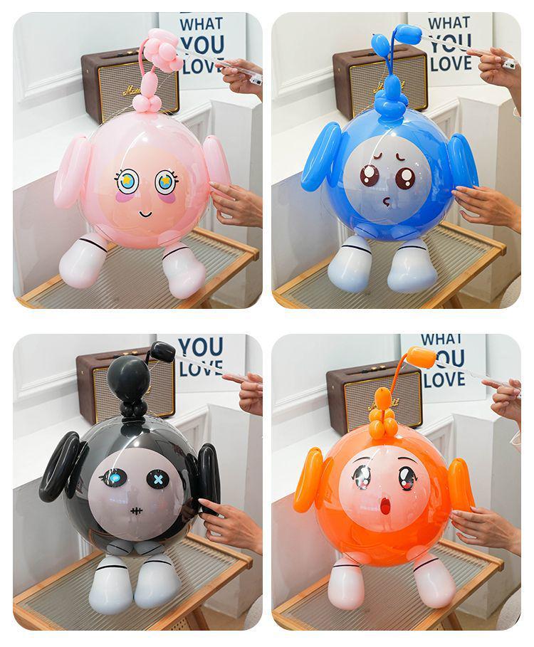 Cartoon Egg Waffle Lanterns: Luminous Bobo Balloons for Night Markets & Parties