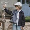 MOMOCO Boys' Trendy Denim Jacket