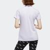Adidas W Boxed T Letter Sports Casual Training Short Sleeve T-Shirt Women Tops Purple FM6168
