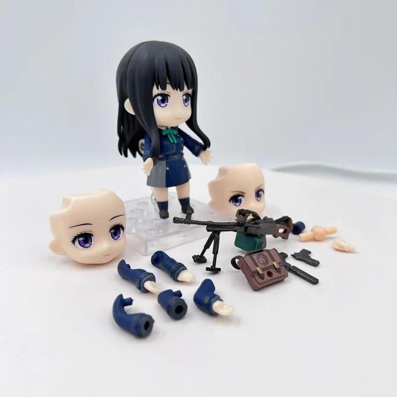 Chisato Nishikigi Anime Figure Lycoris Recoil Action Figure Takina Inoue Figurine Collectible Model Doll Toys Gifts