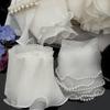 Chiffon Beaded Lace Accessories: DIY Clothing, Apparel, Shoes, Hats, Curtains, Table Lamps & Cushions.
