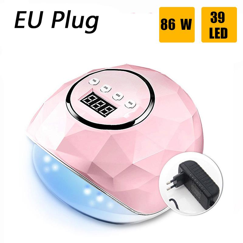 UV LED Lamp For Nails Drying Manicure Lamp With Memory Function LCD Display Professional LED Nail Lamp For Nail Art Salon Tools
