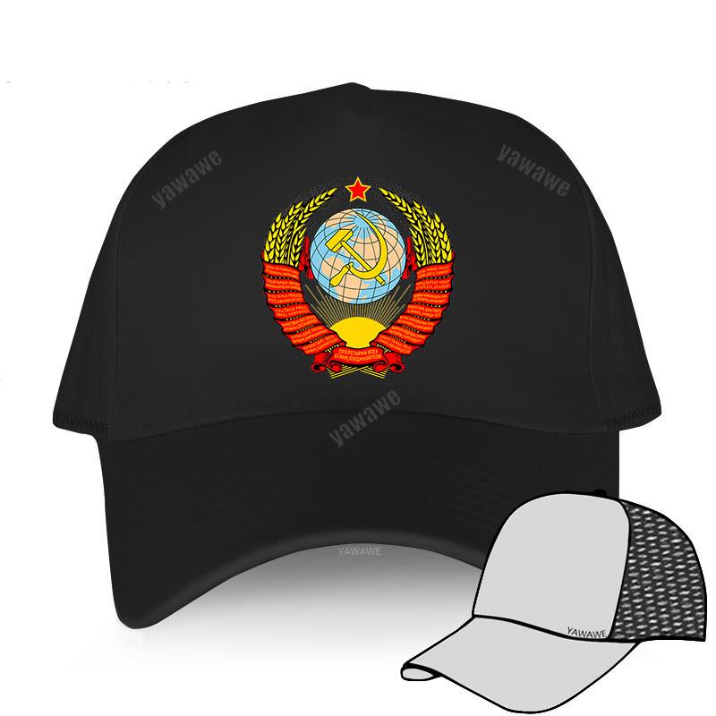 New brand Hats luxury Women Outdoor black Golf cap CCCP USSR Soviet I Love Russia Men Adjuatable Baseball caps original hat