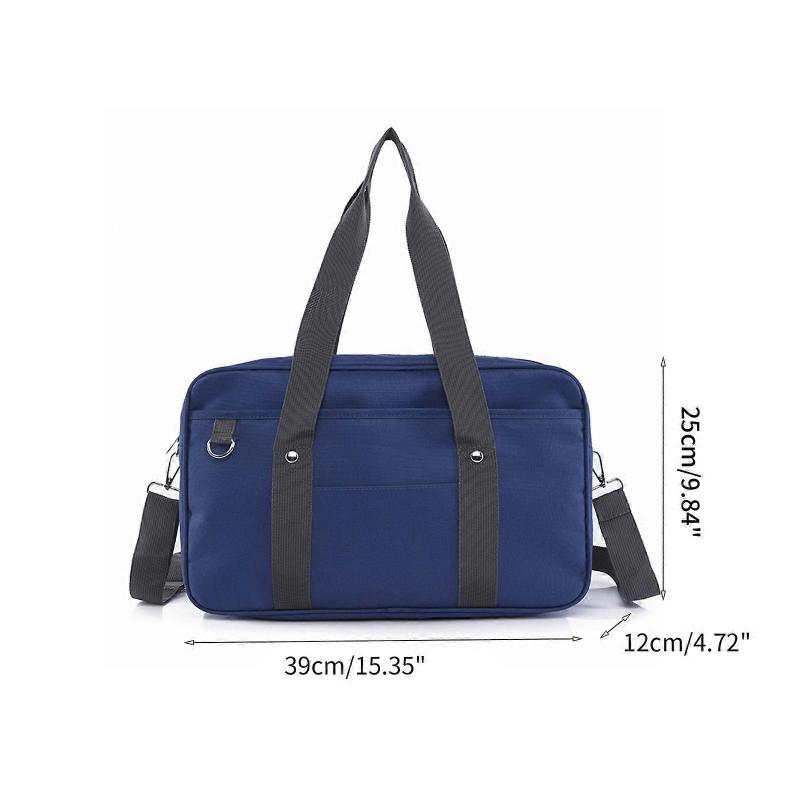 Schoolbag Tote Bag TravelBag Japanese Style JK Uniform Bag Crossbody Shoulder Bag Messenger Bags Handbag Satchel Bags grey blue
