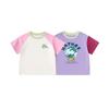 Kids' 7A Antibacterial Cartoon Short Sleeve T-Shirt Set