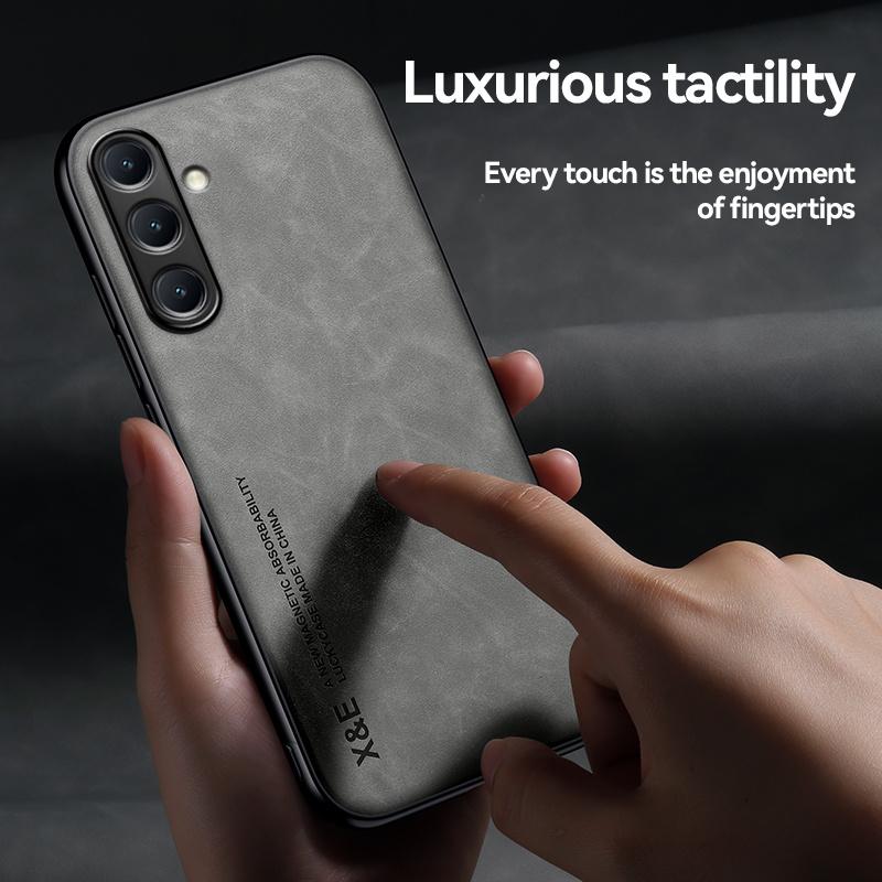 For Samsung Galaxy A56 A26 A36 5G Case Magnetic Leather Phone Cases for Sumsung Samung A 56 36 26 2024 Back Cover Capa Fundas