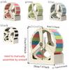 Silent Hamster Running Wheel Plastic Pet Hamster Bracket Rodent Running Wheel  Pet Exercise