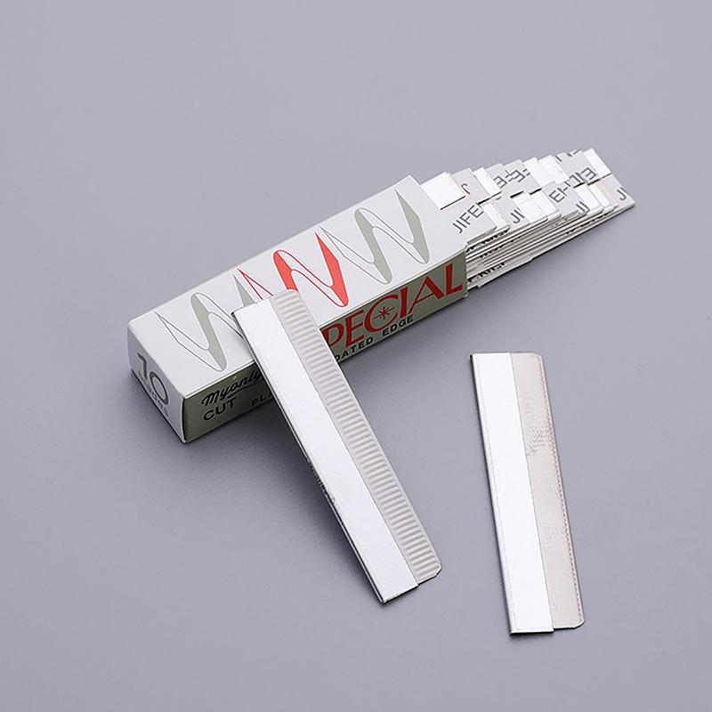 Professionelles Haarschneidemesser Augenbrauen-Trimmesser Edelstahl Multifunktional Scharfe Federklinge Make-up-Werkzeug