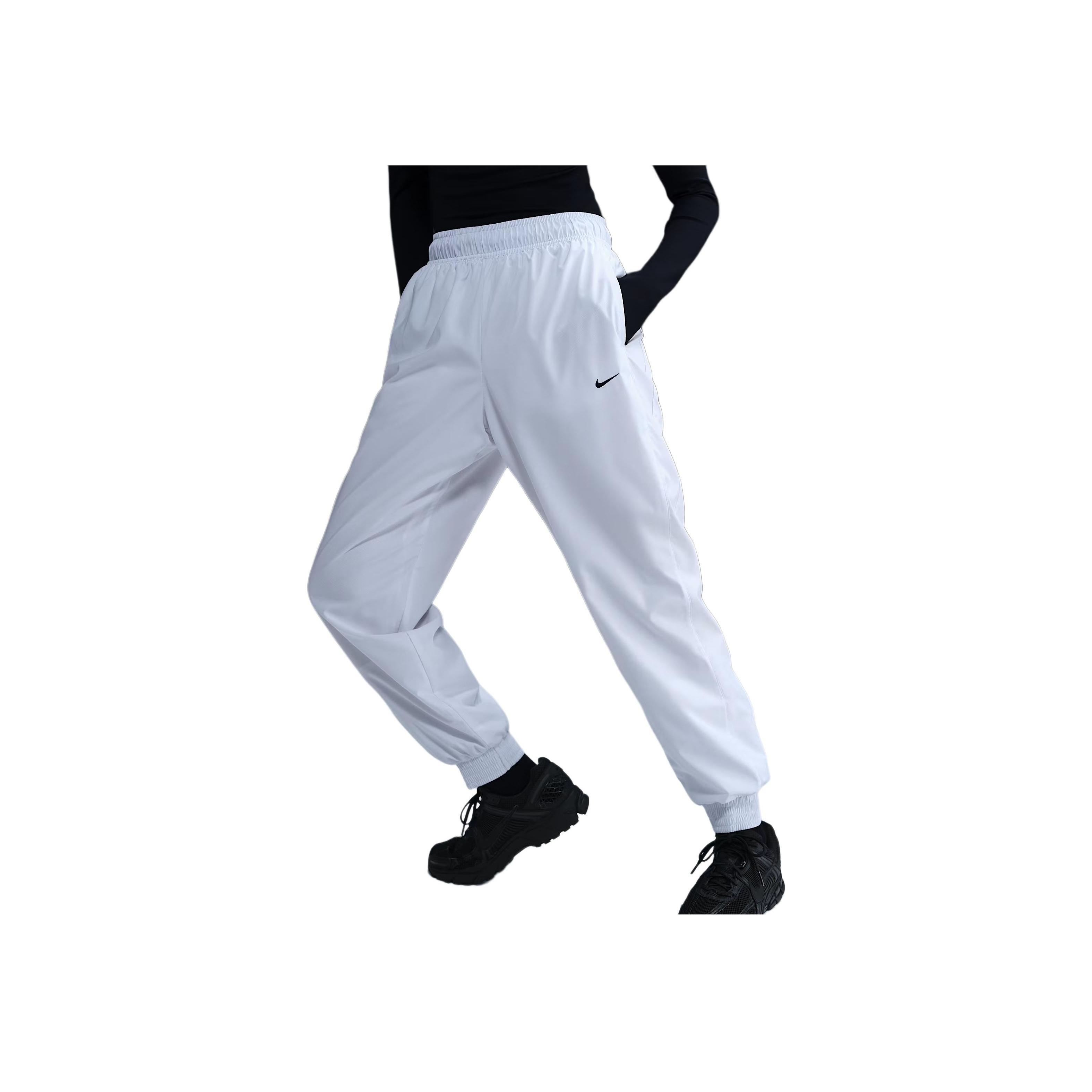 

Nike Удобные, приятные к коже, повседневные, дышащие вязаные спортивные штаны женские низ Белый FV7661-100 XL