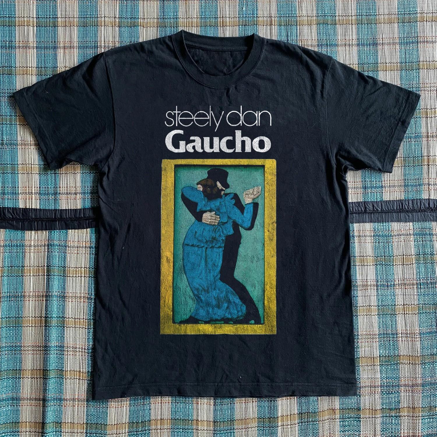 Steely Dan Gaucho Album Black Unisex T-shirt Size S-5XL M