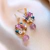 Female Exaggerated Chinese Style Earrings