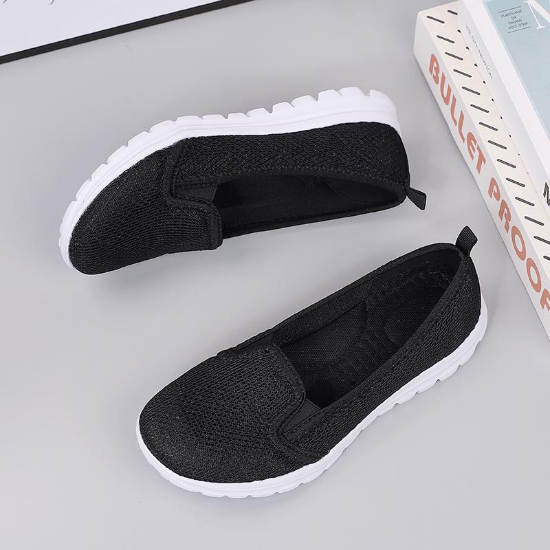 Женские ультралегкие одношаговые туфли для мам большого размера с дышащей сеткой — фото 4
