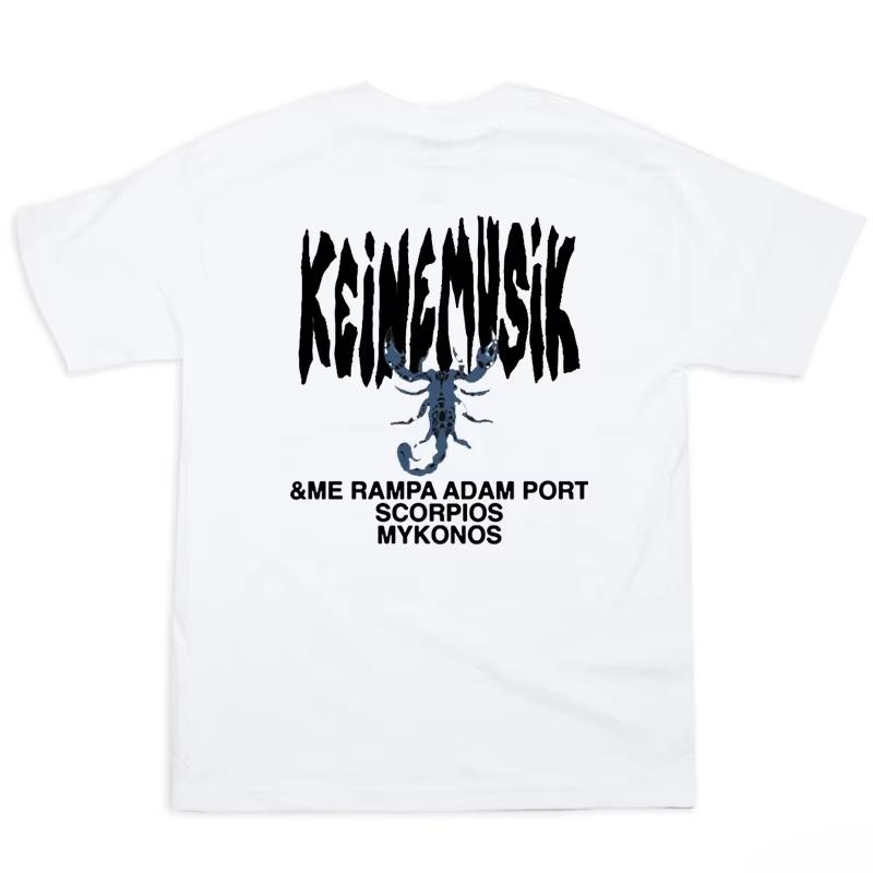 Summer Keinemusik X Pacha T Shirt Men Women Fashion Street Cotton Short Sleeve Tee Men Hip Hop Tops Clothes Sportwear P5ts