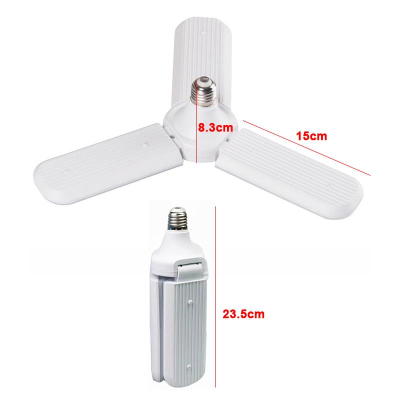 

Лампочка E27 светодиодная лампа для внутреннего освещения Fan Leaf Super Bright Home Decoration Living Room Styling Light Ceiling Light Led E27 Bulb Cold White