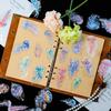 Of Rare Jellyfish Stickers Transparent Holographic Silver Foil Underwater Ocean Scrapbook Suitable for and Laptops 30-Pack - Stickers, Diaries,