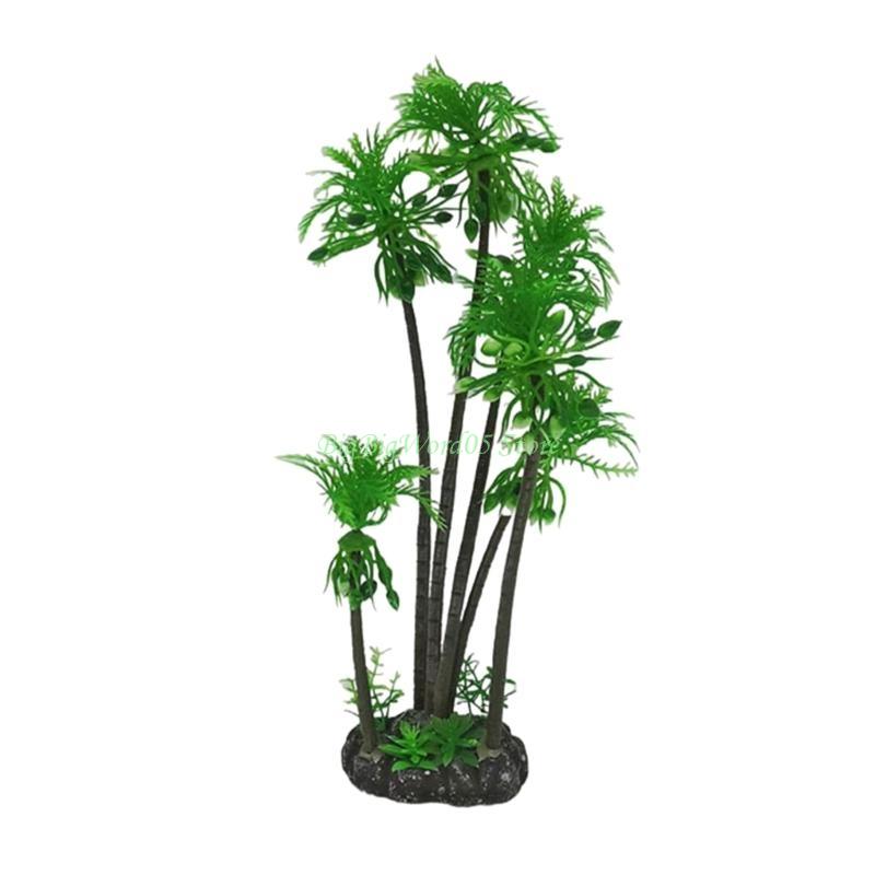 24TE Kleine Kokospalmen Deko Mini Simulationslandschaft DIY Deko Bonsais Bastelarbeiten