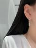 Musla Design Jewelry Stud Earrings For Women 925 Sterling Silver Earrings Zircon Fashion Fan Dorp Earrings